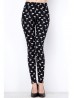 Swan Print Stretchy Legging